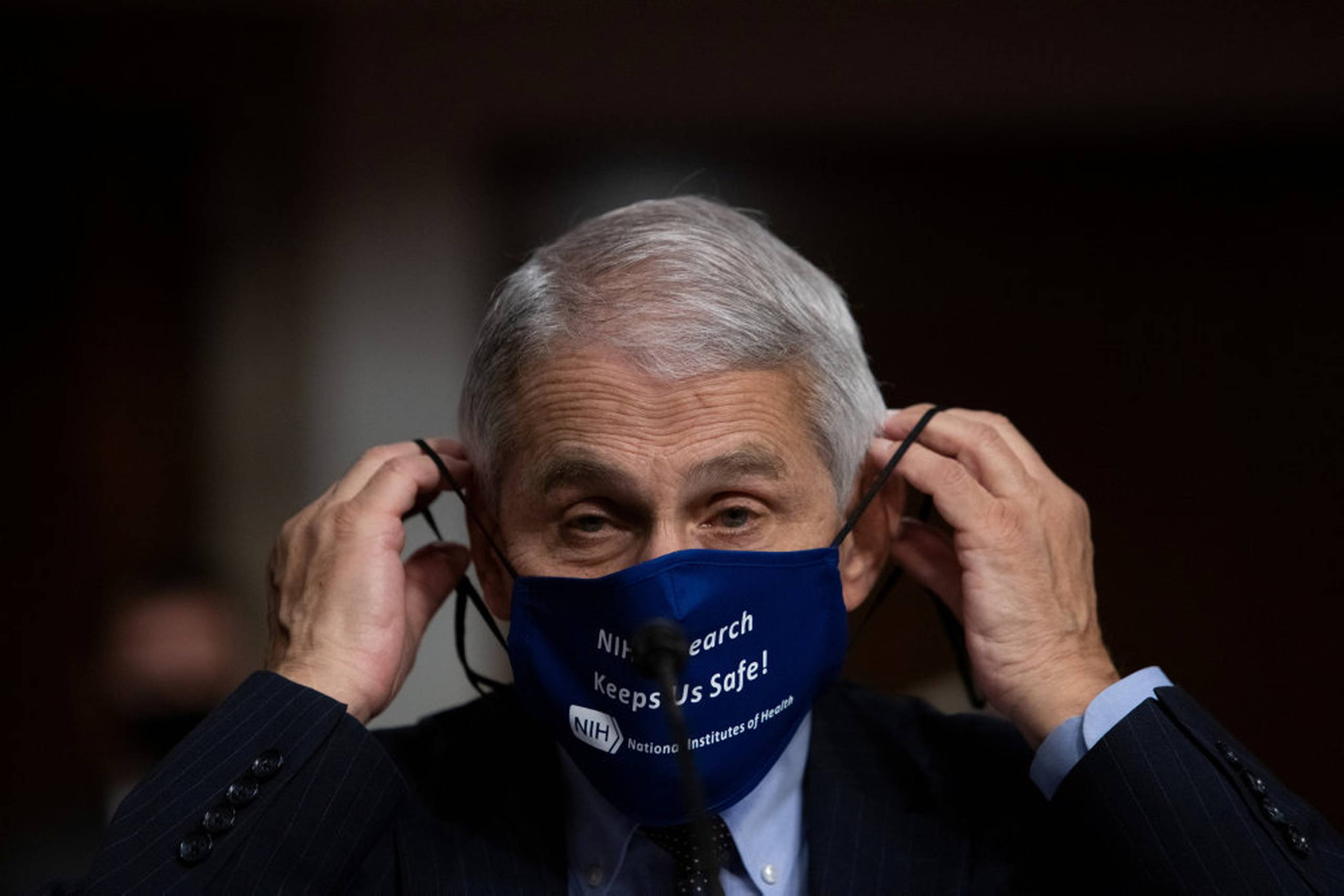 Anthony Fauci, der gennem årtier har rådgivet USA's skiftende regeringer på sundhedsområdet, tror, at der snart - igen - er godt nyt på vaccineområdet, siger han ifølge Financial Times. Arkivfoto: Pool/Reuters