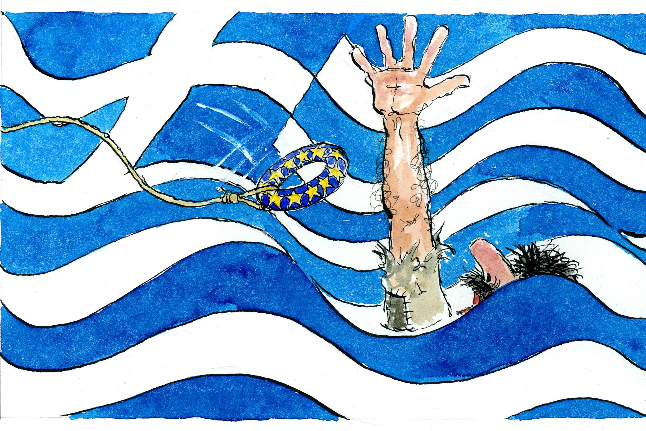 Arkivtegning: Tegning Rasmus Sand Høyer