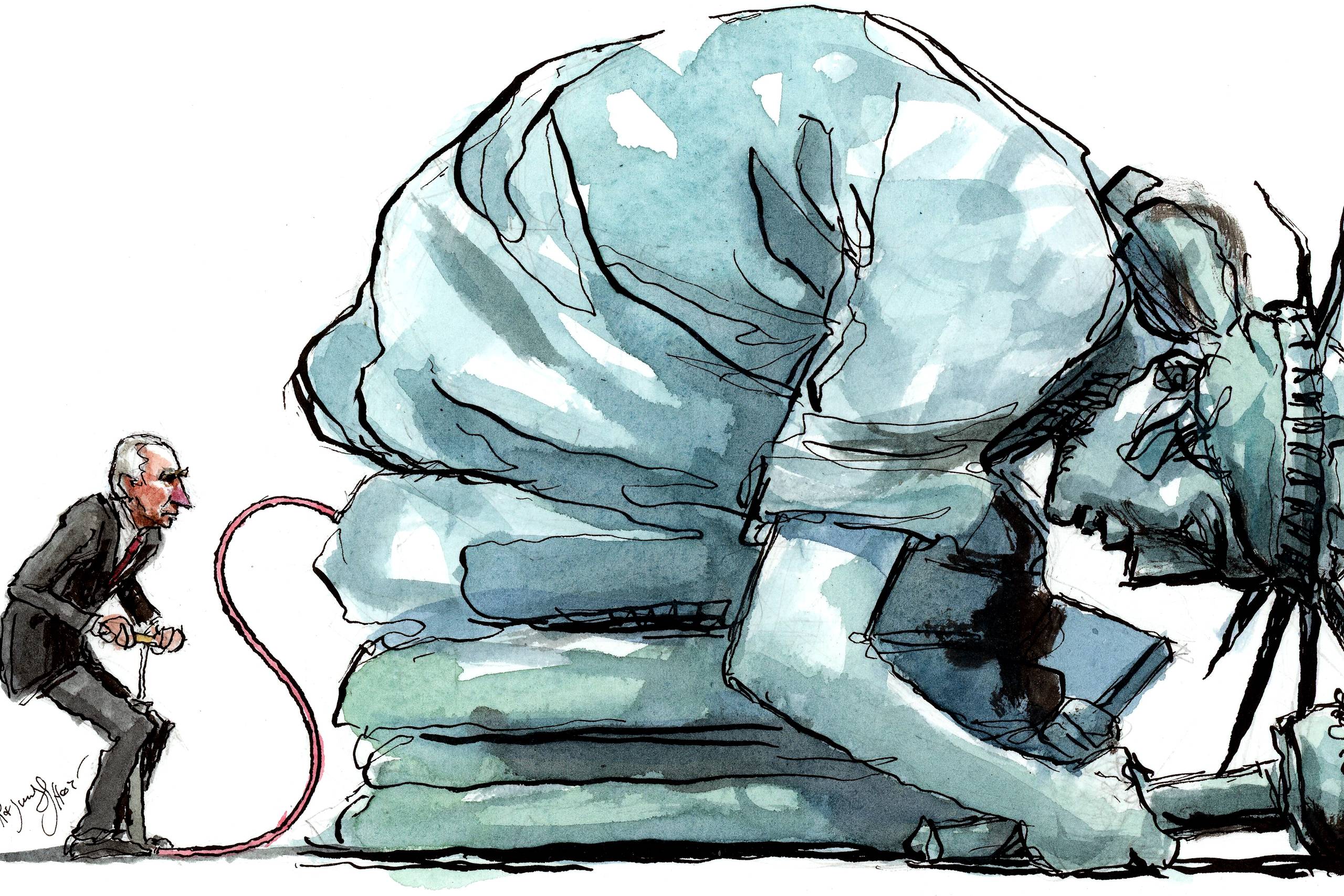 Arkivtegning: Rasmus Sand Høyer