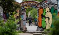 Fristaden Christiania skal tages i brug, når Københavns Kommune skal finde plads til langt flere almene boliger, mener regeringen. Arkivfoto:  Jonas Olufson