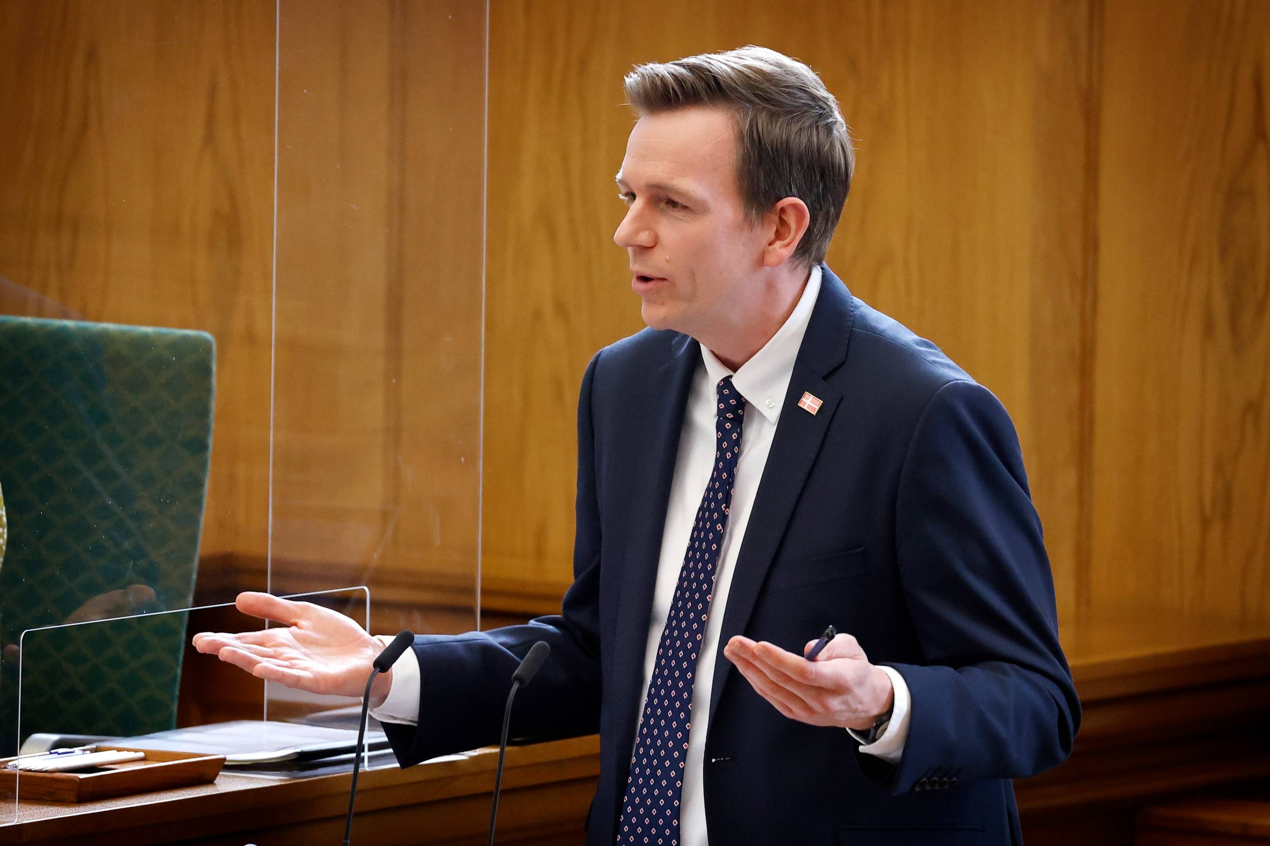 Socialdemokratiets Rasmus Stoklund kalder lørdagens episode på Kastrup havn for et »Helt urimeligt verbalt racistisk overfald«. Foto: Jens Dresling