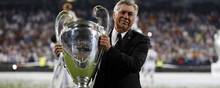 Som cheftræner for Real Madrid var Carlo Ancelotti i 2014 med til at vinde Champions League. Foto: Paul Hanna/Reuters