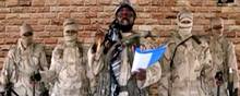 Den nu afdøde Boko Haram-leder var blandt andet udpeget som hjernen bag bortførelsen af 276 piger fra en skole i byen Chibok i det nordlige Nigeria i 2014. Foto: Boko Haram Handout/Sahara Reporters via Reuters