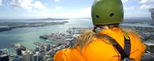 Auckland, New Zealand, set fra Sky Tower.
Arkivfoto: Casper Tybjerg/JP