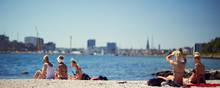 Badeanstalten Den Permanente i Aarhus er en af 27 danske strande, som yder livredderservice. Foto: Visit Aarhus