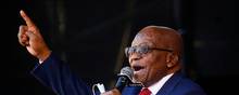 Zuma er tiltalt for bedrageri, korruption, pengeafpresning og hvidvaskning af penge i forbindelse med våbenkøb. Arkivfoto: Rogan Ward/Reuters