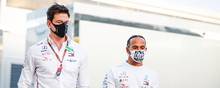 Toto Wolff og Lewis Hamilton har fået konkurrence. Og det huer ikke østrigeren Wolff. Foto: Hasan Bratic/AP
