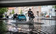 Flere danskere er bange for, at deres hus bliver oversvømmet. Grunden til den stigende bekymring er, ifølge en ekspert, at der har været meget fokus på voldsomme oversvømmelser i medierne henover sommeren.
Foto: Jens Hartmann Schmidt