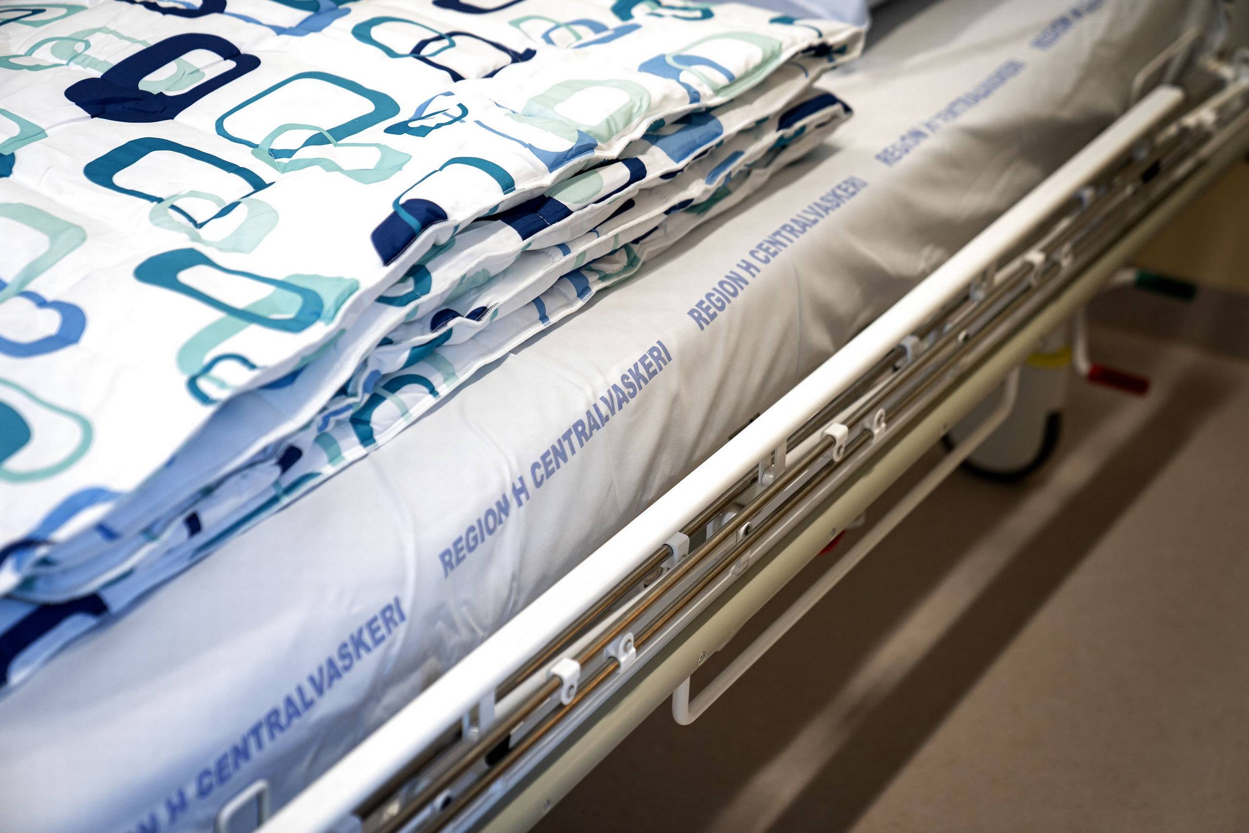 Flere af de nye supersygehuse er blevet ramt af besparelser, som betyder, at der kommer til at være færre senge til patienterne, når de åbner. Arkivfoto: Ida Guldbæk Arentsen/Ritzau Scanpix