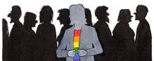 Alt for mange ikkevestlige LGBT-personer udsættes for social kontrol og udstødelse, mener Rasmus Stoklund. Arkivtegning: Rasmus Sand Høyer