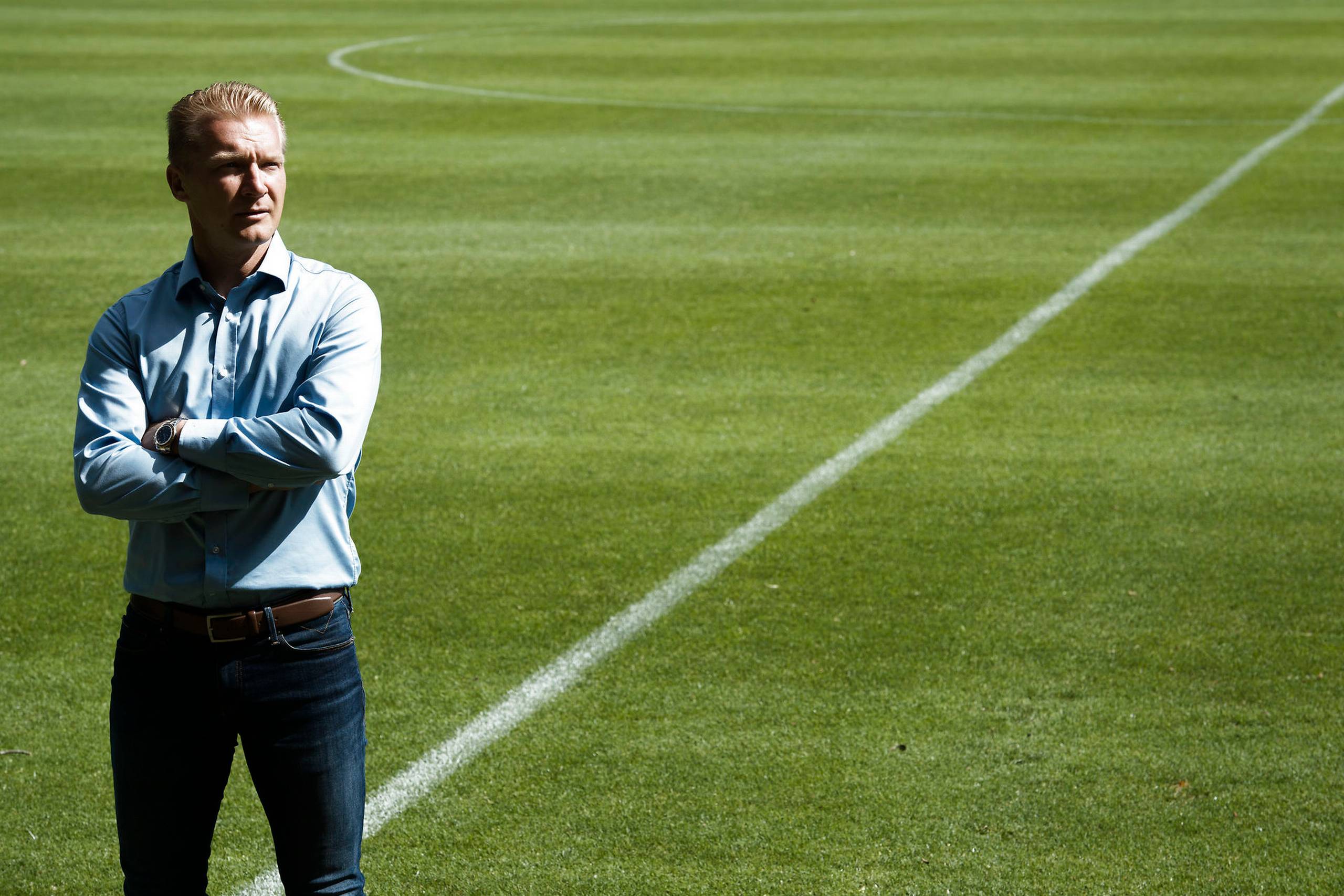 Randers FC kan snart præsentere det første overskud i fem år. Sportslig og kommerciel direktør Søren Pedersen fortæller i dette interview om, hvad der skal ske nu. Foto: Lau-nielsen Morten/ritzau Scanpix