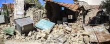 For godt to uger siden skabte et andet jordskælv ødelæggelser på ferieøen Kreta Arkivfoto: Costas Metaxakis/Ritzau Scanpix