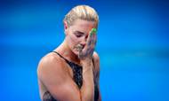 Finalen i 4 gange 100 meter fri ved OL i Tokyo i 2021 var den sidste store - og meget følelsesladede - svømmebedrift for Jeanette Ottesen inden karrierestoppet. Foto: Jens Dresling