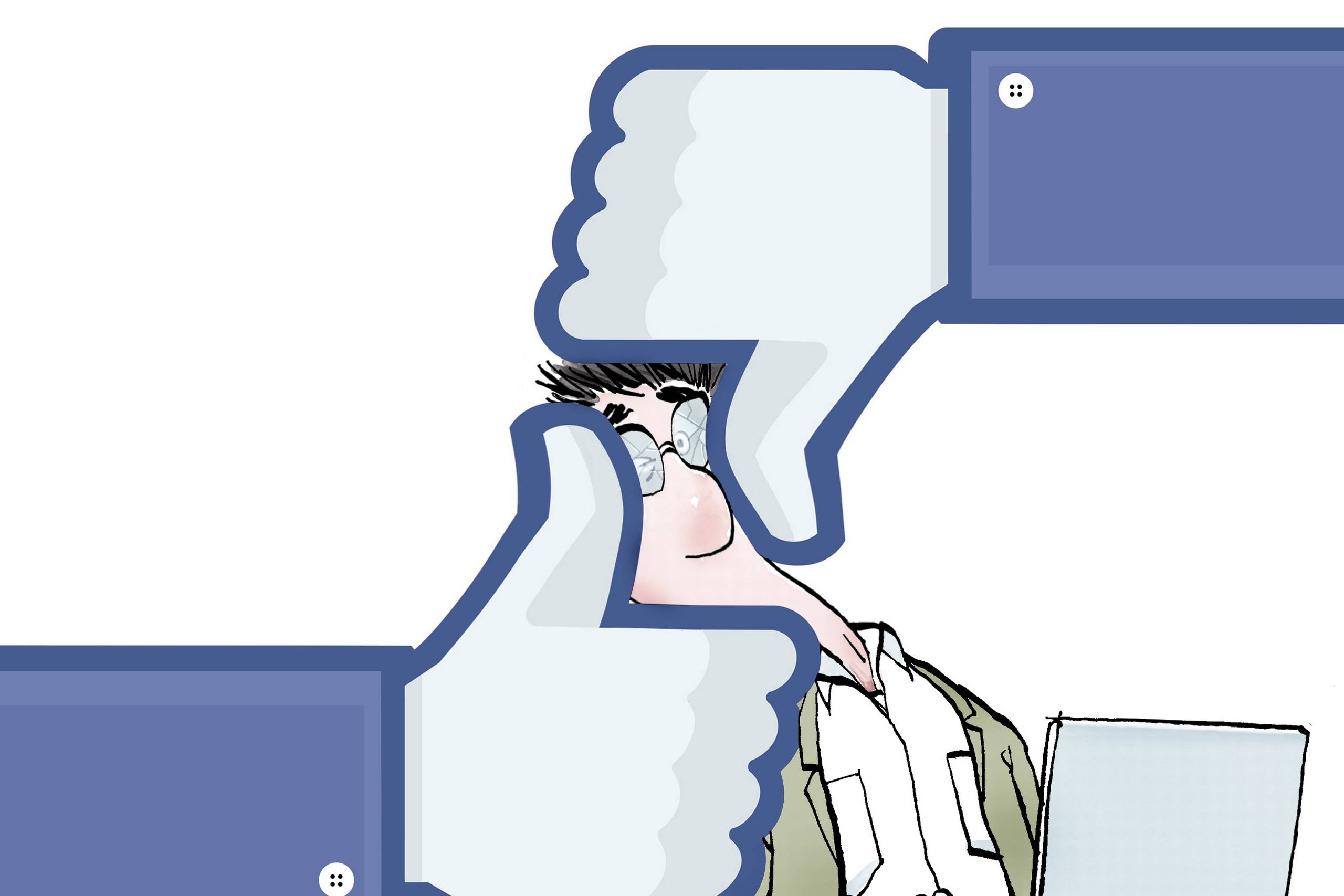   Demokratisk kontrol bør være lige så gældende online som offline, mener medlem af Europa-Parlamentet Christel Schaldemose. Arkivtegning: Niels Bo Bojesen