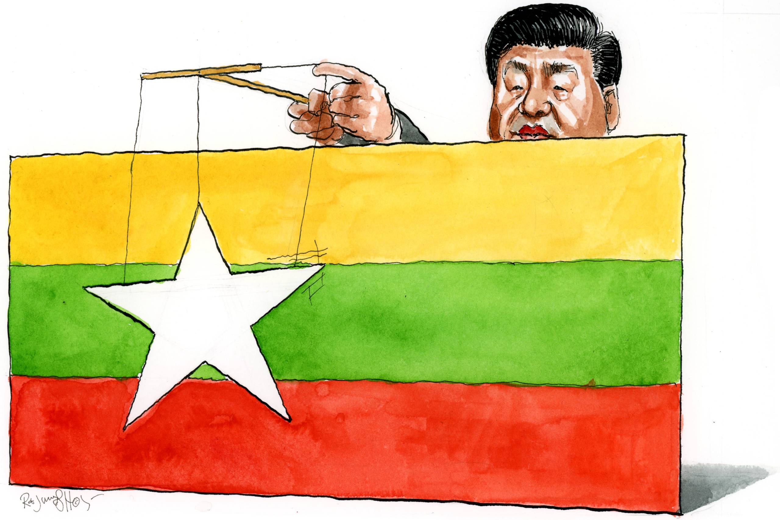  Tegning: Rasmus Sand Høyer  