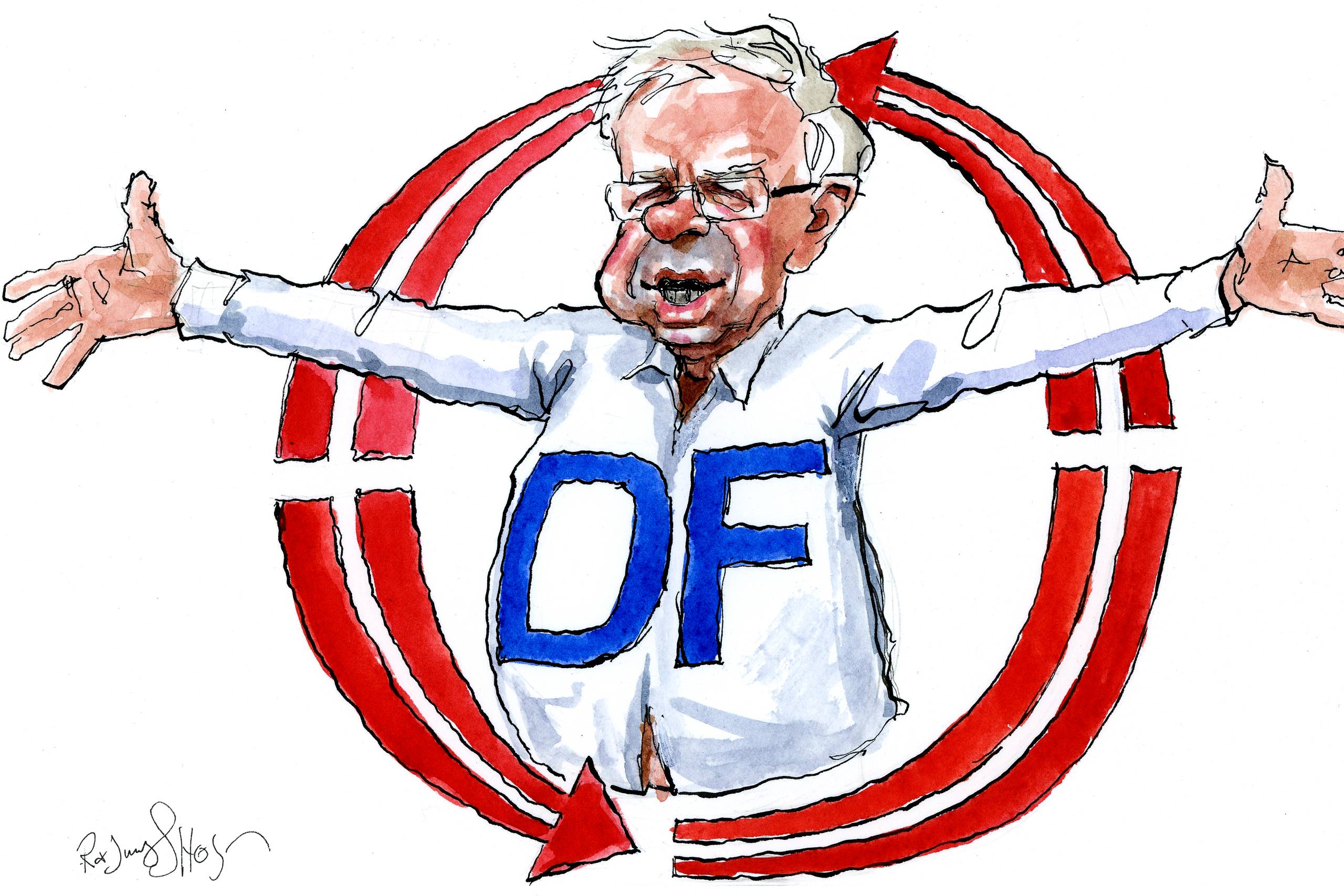 Tegning: Rasmus Sand Høyer  