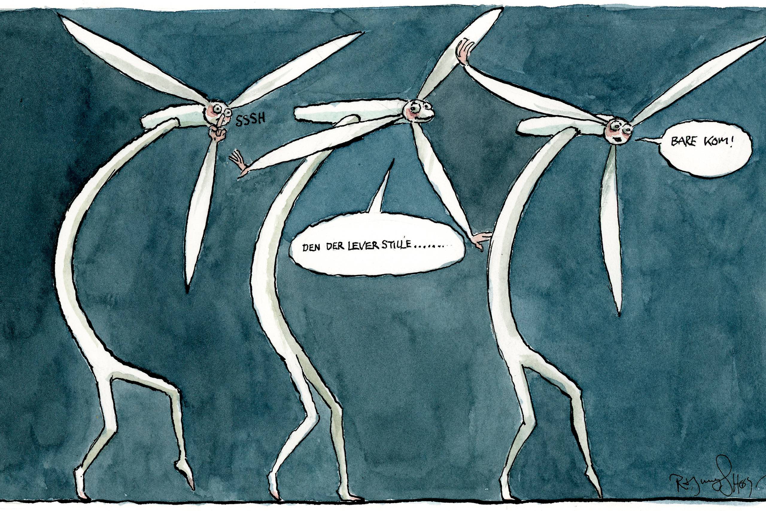 Tegning: Rasmus Sand Høyer  