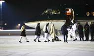 Her forlader repærsentanter for Taliban Norge efter møder med det internationale samfund. Foto: Javad Parsa.