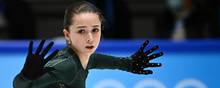 Den 15-årige russer Kamila Valieva er blevet ramt af en dopingsag under vinter-OL i Beijing, der kan ende med at koste hende medaljer. Arkivfoto: Anne-Christine Poujoulat/Ritzau Scanpix