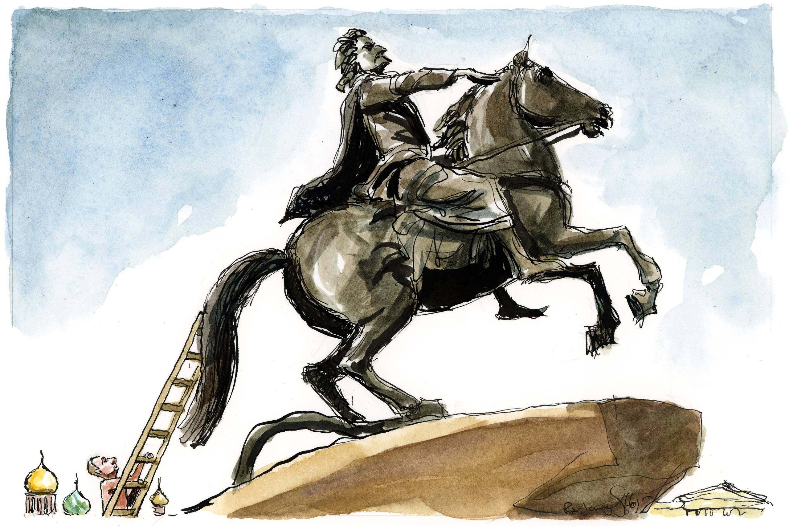 Tegning: Rasmus Sand Høyer  