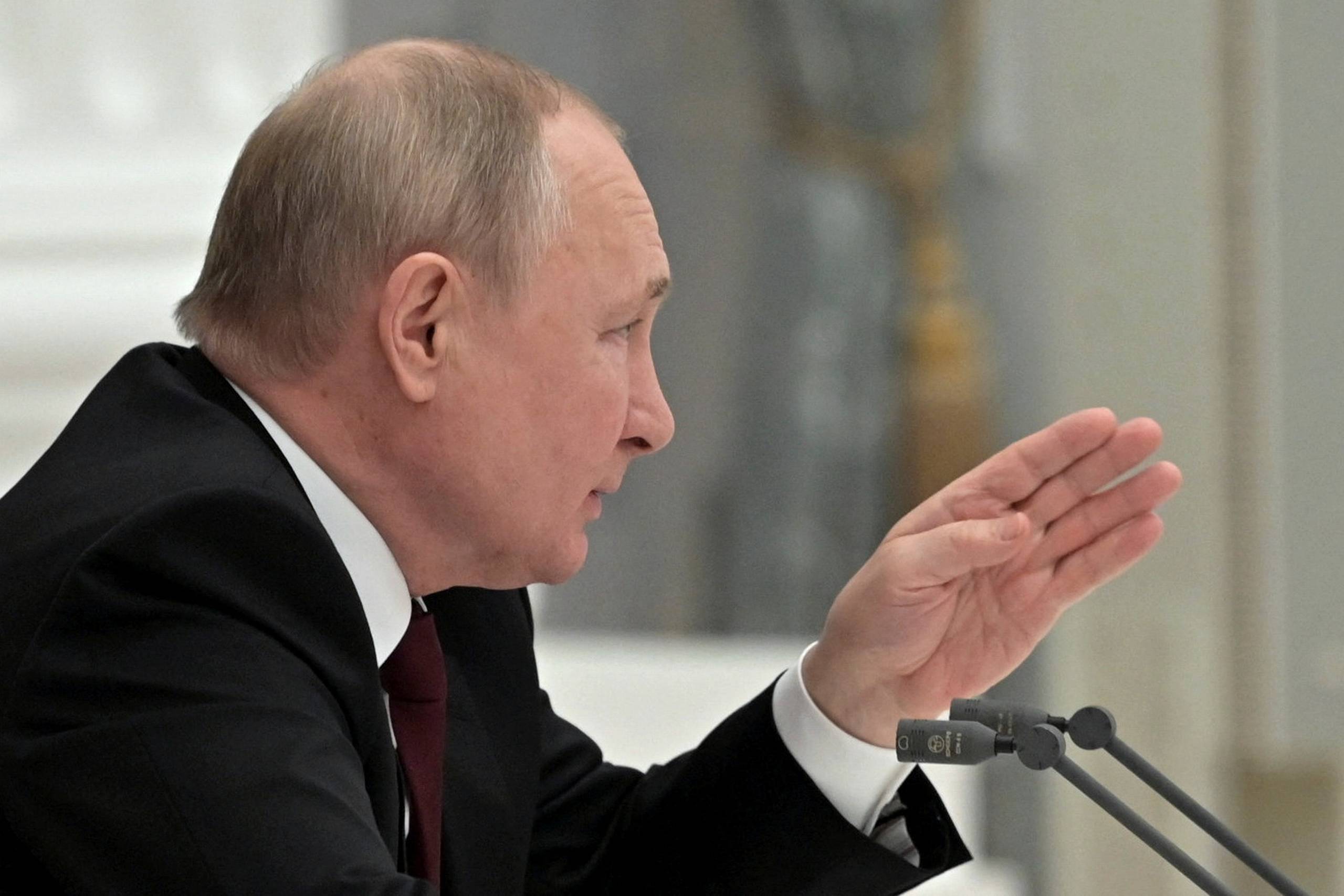 Hvorfor gik Putin i krig? Det gik jo udmærket for Rusland. Russiske standarder taget i betragtning. Ingen forstår Putins logik, skriver Thomas Johannes Erichsen. Arkivfoto: Sputnik