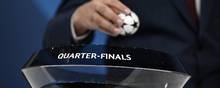 Senere fredag eftermiddag trækker Uefa også lod til kvartfinalerne i både Europa League og Conference League. Foto: Fabrice Coffrini/AFP
