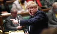 Boris Johnson har søndag varslet yderligere sanktioner mod Rusland. Det samme har Tysklands forbundskansler, Olaf Scholz. Foto: Uk Parliament/Jessica Taylor/Reuters