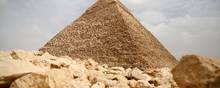 Khafrepyramiden og øvrige pyramider i Giza har til alle tider imponeret rejsende i Egypten. Foto: Thomas Linder Thomsen