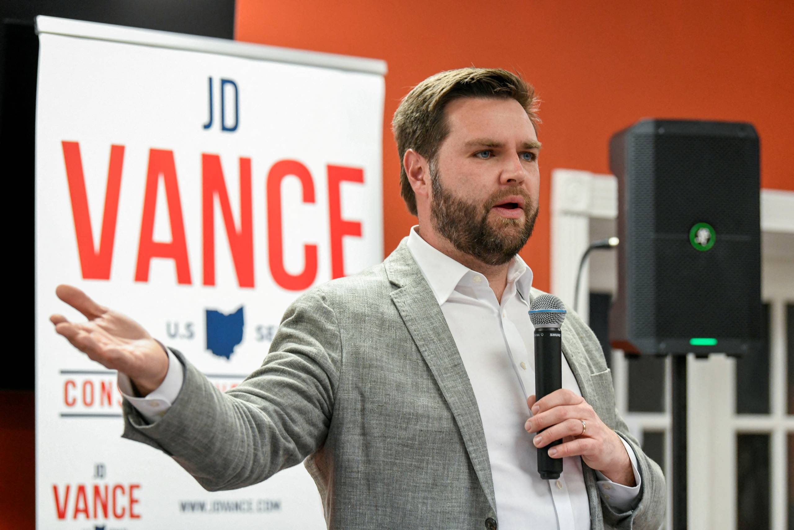 J.D. Vance, der opstiller som republikansk kandidat til en plads i Senatet for delstaten Ohio, har sikret sig støtte fra Donald Trump på trods af tidligere negative udtalelser om den republikanske ekspræsident. Arkivfoto: Gaelen Morse