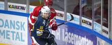 Herning Blue Fox-spilleren Daniel Kofoed Nielsen har spillet sin sidste ishockeykamp, oplyser han onsdag. Arkivfoto: Thomas Sjørup/Ritzau Scanpix