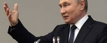 Ruslands præsident, Vladimir Putin, forsøger tilsyneladende at rede trådene ud. Foto: Alexey Danichev/AFP