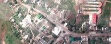 Her ses ødelæggelser i byen Lyman i Donetsk-regionen, hvor Rusland lørdag hævder at have fuld kontrol. Foto: Ritzau Scanpix
