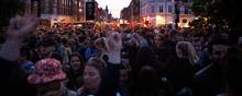 De seneste to år har Distortion været aflyst på grund af corona. Onsdag vender den store københavnske gadefest, der varer frem til søndag, retur. Arkivfoto: Olivia Loftlund