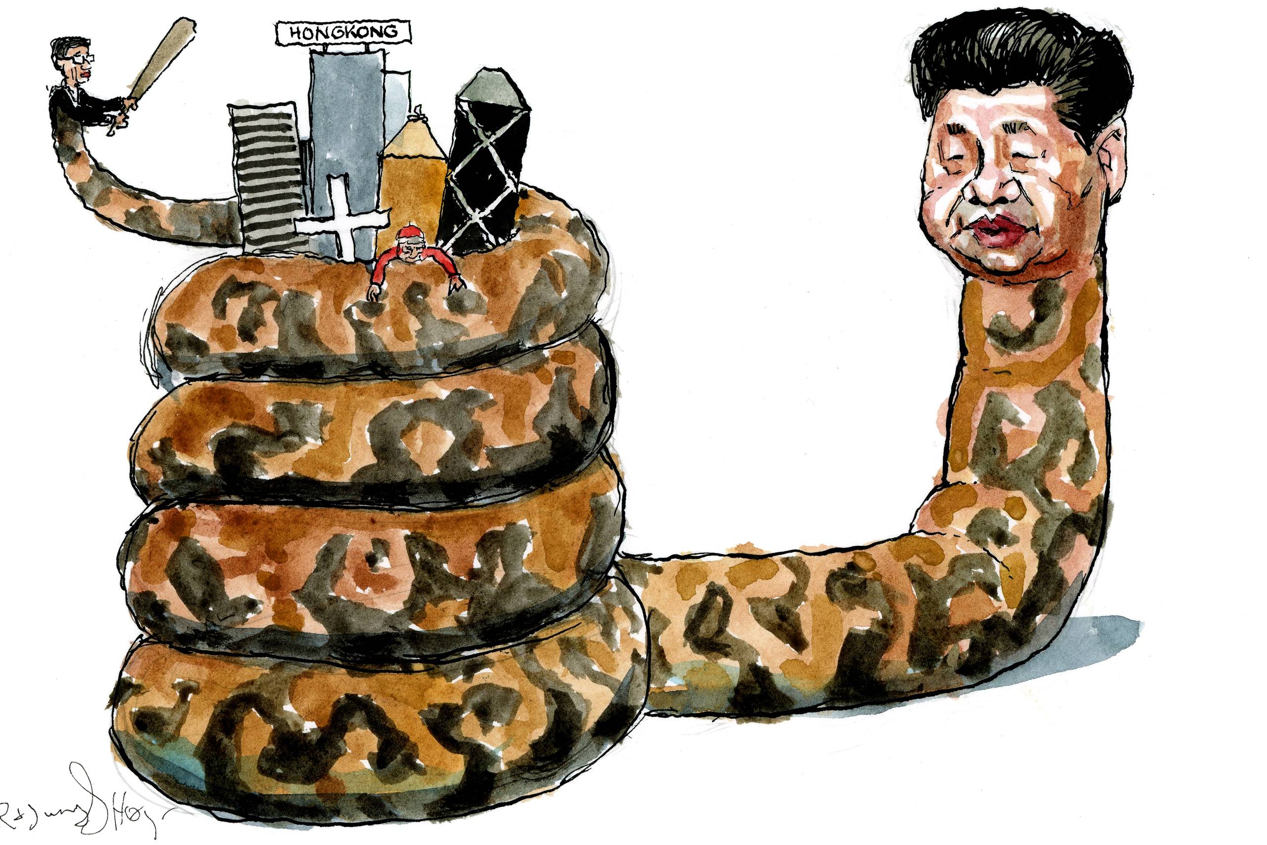 Tegning: Rasmus Sand Høyer  