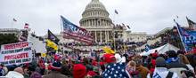 Det var den 6. januar 2021, at den amerikanske kongres blev stormet af vrede Trump-fans. Arkivfoto: Jose Luis Magana/AP