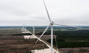 KK Wind Solutions stiler efter at blive totalleverandør for vindsektoren. Her ses testcentret i Østerild, hvor de nyeste modeller testes.