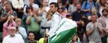 Djokovic har gode minder fra Wimbledon. Foto: REUTERS/Paul Childs