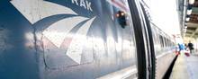 Ifølge togselskabet Amtrak var der omkring 243 passagerer og 12 ansatte om bord på toget, da ulykken indtraf. Arkivfoto: Stefani Reynolds/Ritzau Scanpix