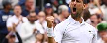 Efter to sløje sæt tog Novak Djokovic en imponerende sejr over Jannik Sinner i kvartfinalen ved Wimbledon. - Foto: Sebastien Bozon/Ritzau Scanpix
