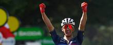 Mads Pedersen har erobret 24 professionelle sejre i sin karriere - senest i Tour de France. Nu jagter han en sejr under karrierens første Vuelta a Espana. Foto: Gonzalo Fuentes/Reuters