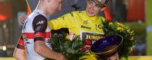 Jonas Vingegaard og Tadej Pogacar er blevet nr 1 og 2 i de seneste to udgaver af Tour de France - men i omvendt rækkefølge. Foto: Garnier Etienne/Reuters