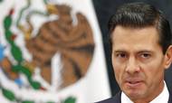 Ekspræsident i Mexico Peña Nieto efterforskes for hvidvask og ulovlig berigelse. Han afviser selv, at han har gjort noget galt. Arkivfoto: Dario Lopez-Mills/Ritzau Scanpix