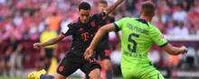 Jamal Musiala har scoret fire mål i tre kampe for Bayern i denne sæson. Foto: Andreas Gebert/Reuters