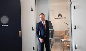 Finansminister Nicolai Wammen præsenterede regeringens finanslovsforslag for 2023 og økonomisk redegørelse på et pressemøde i Finansministeriet i København, onsdag den 31. august 2022.