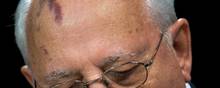 Gorbatjov døde forleden,​ 91 år gammel, en politisk fejltagelse, det typiske offer for russisk sendrægtighed og russisk bagstræb, en aldrig vigende russisk fascisme, for tiden samlet om krigsmageren og terroristen Vladimir Putin, skriver Per Nyholm. Arkivfoto: Klaus Holsting
