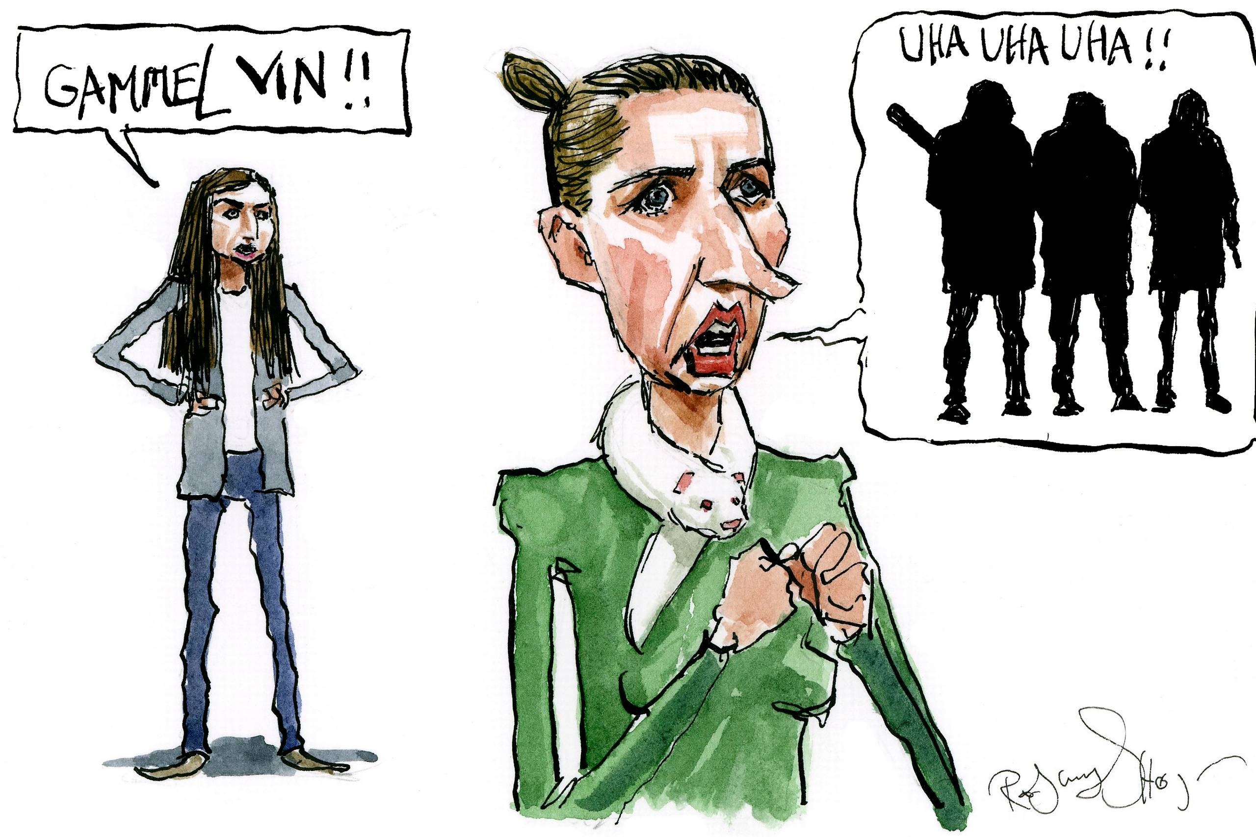 Tegning: Rasmus Sand Høyer  
