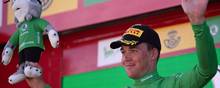 Mads Pedersen har taget to etapesejre i årets Vuelta a España. Foto: JORGE GUERRERO / AFP