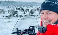 Morten Kirchoff på tur i det nordlige Finland. For fem år siden sagde han sit direktørjob op i reklamebureauet Advance for at forfølge sin drøm om at leve af at rejse. Foto: Privat