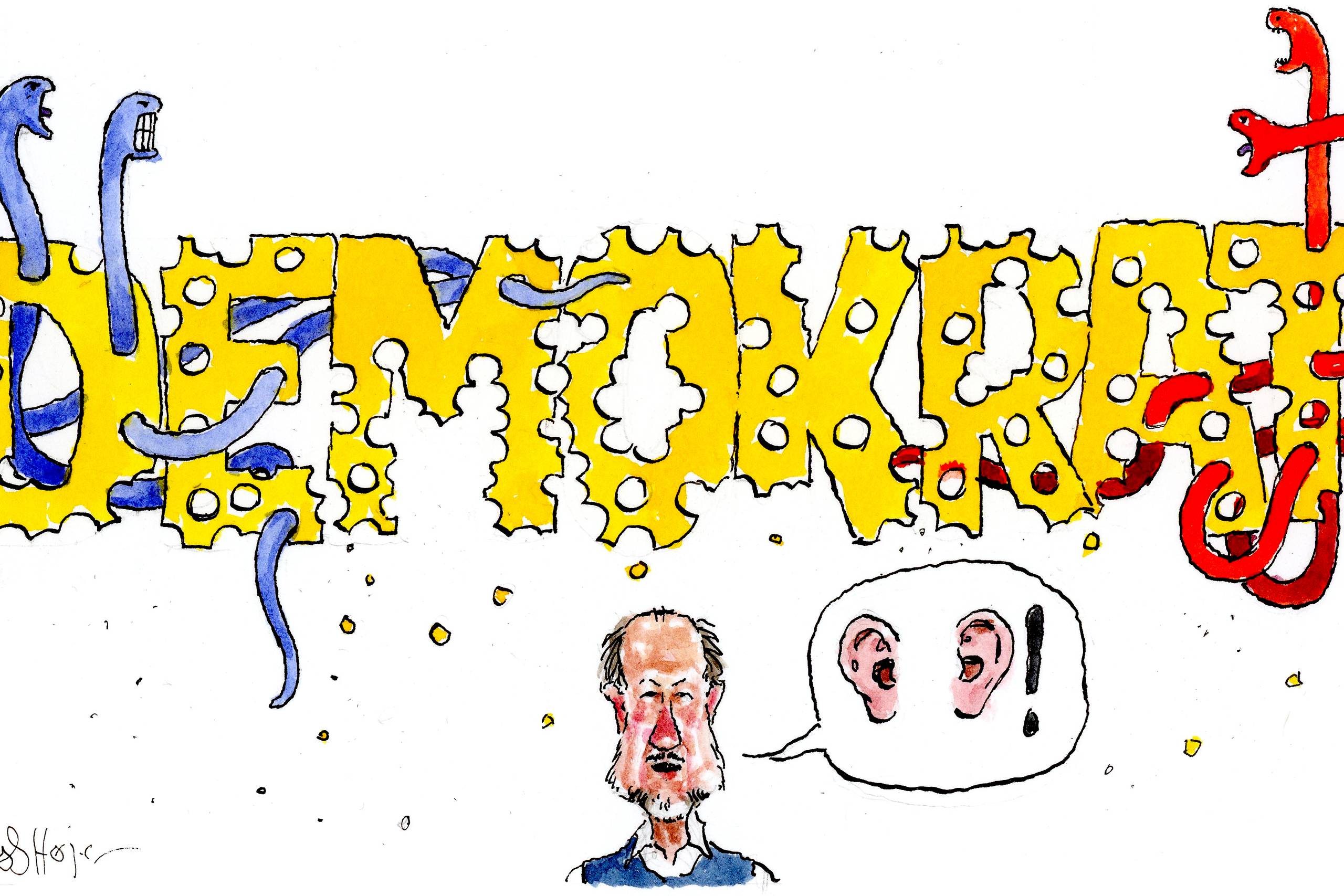 Tegning: Rasmus Sand Høyer  