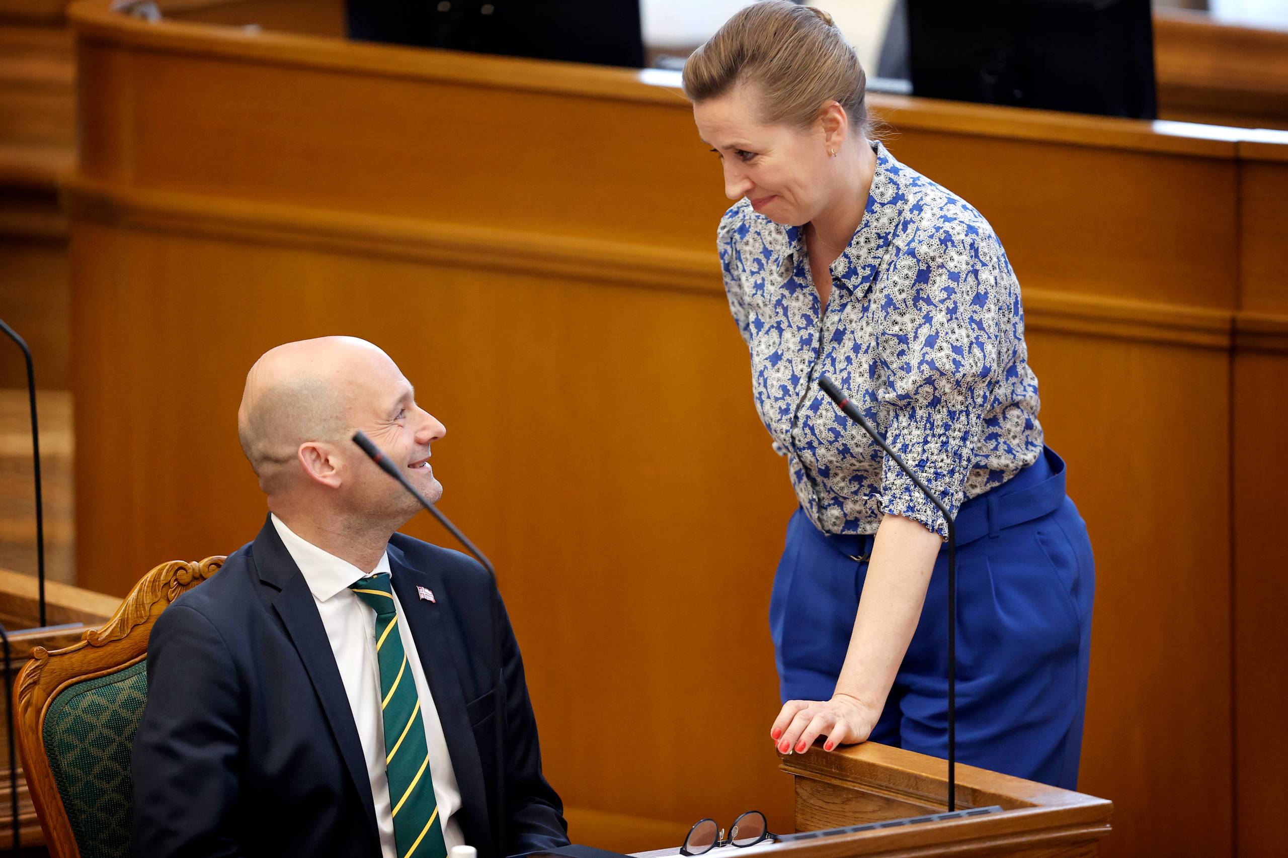 Søren Pape har med sit skatteudspil, der får de borgerlige til at fremstå brutale og asociale, serveret en gylden mulighed for Socialdemokratiet og Mette Frederiksen, og den har hun tænkt sig at udnytte, mener Leif Tullberg. Arkivfoto: Jens Dresling